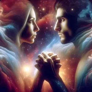 Love is an infinite journey that flourishes the soul, it's finding the universe in the silent gaze of another.