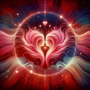 Love isn't merely about two hearts entwined, it's about two souls resonating in the harmonious rhythm of compassion and understanding.