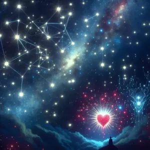 Her love is like a constellation, each moment a star in the galaxy of my heart, illuminating my universe with her tender light.