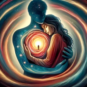 Within your arms, I found a universe; within your heart, I found my home.