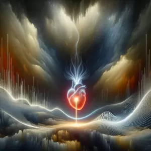 His heart is the beacon, guiding me through life's storm; his love, the soothing melody that calms my soul.