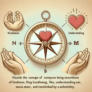 Love is not merely an emotion, but a compass guiding us toward words and deeds of kindness, understanding, and authenticity.