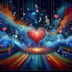 Her love is a melody, lingering in the heart, whispering the sweetest symphony in each beat, nurturing the soul with tunes of adoration.